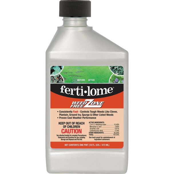 Ferti-lome Weed Free Zone 16 Oz. Concentrate Weed Killer 10524