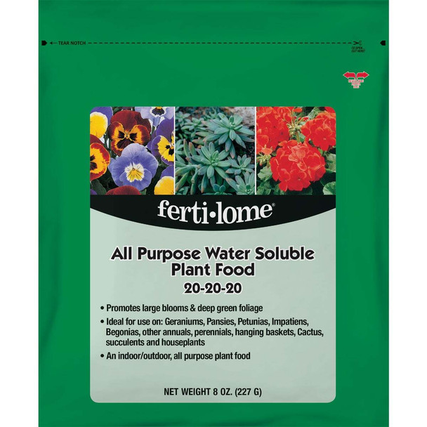 Ferti-lome 8 Oz. 20-20-20 All Purpose Dry Plant Food 11728