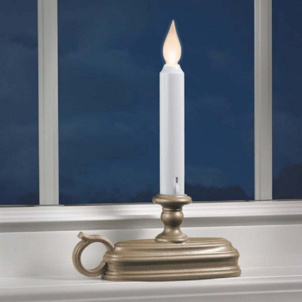 Xodus Pewter Led Bat Candle FPC1325P