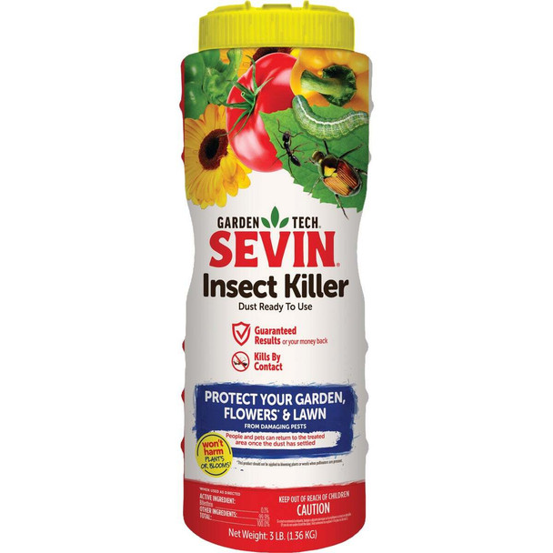 Garden Tech Sevin 3 Lb. Ready To Use Garden Dust Insect Killer 100550432