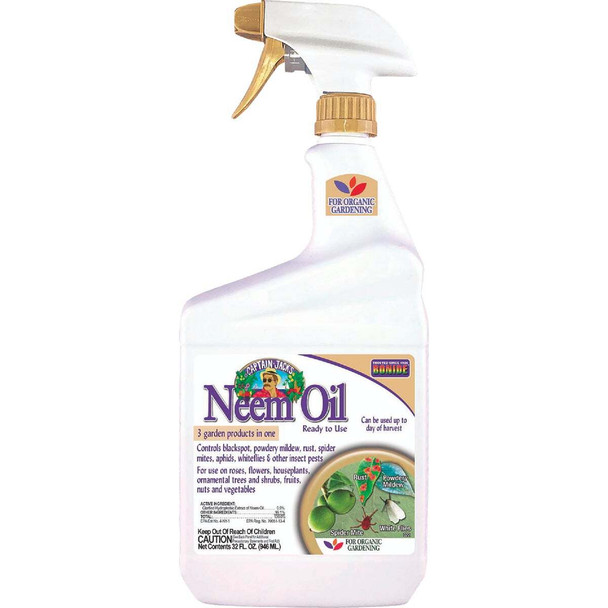 Captain Jack's 1qt Rtu Neem Oil 0226