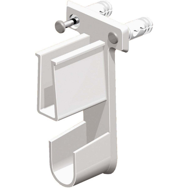 ClosetMaid SuperSlide White Resin Wire Shelf End Bracket 660900