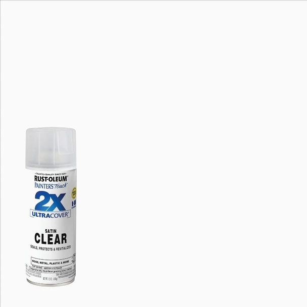 Painter's Touch Clear Satin Spray Paint 346952