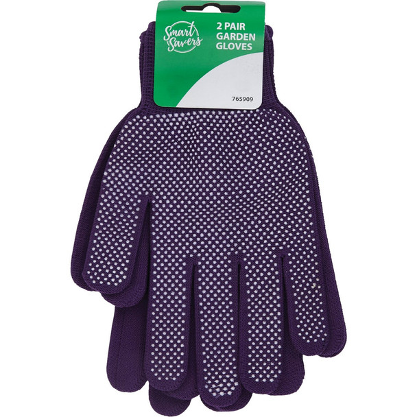 Smart Savers 1 Size Fits All Cotton Garden Glove (2-Pack) BT037-2A Pack of 12 Smart Savers 1 Size Fits All Cotton Garden Glove (2-Pack) BT037-2A Pack of 12