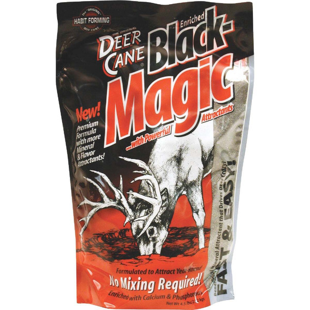 Deer Cane Black Magic 4-1/2 Lb. Granular Mineral Deer Attractant 64502