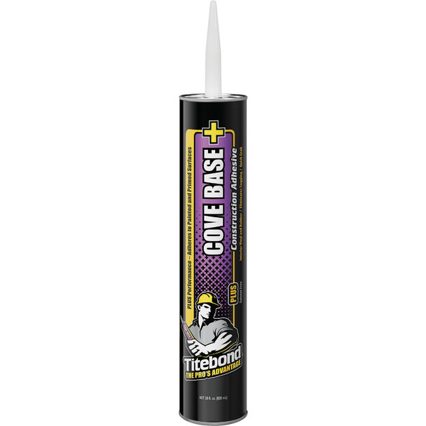 Titebond Cove Base Plus Construction Adhesive, 28 Oz. 3402