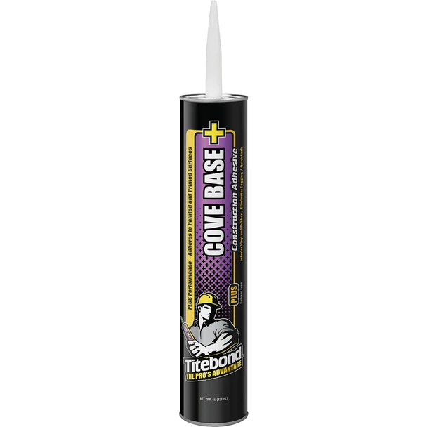 Titebond Cove Base Plus Construction Adhesive, 28 Oz. 3402