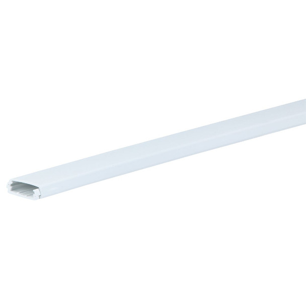 Wiremold 1-5/16 In. W. x 7/16 In. H. x 5 Ft. L. White Channel NMW1