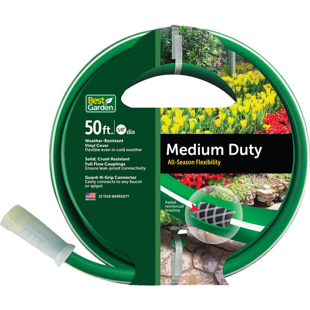 Best Garden 5/8"x50' Md Garden Hose DBAW5850V2