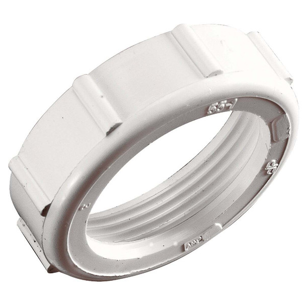 Do it Best 1-1/4 In. White Plastic Slip Joint Nut DIB956