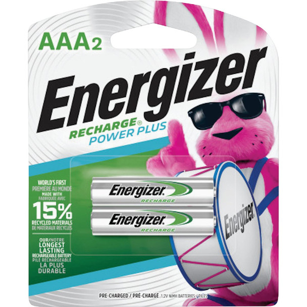 Energizer AAA 800 mAh Rechargeable Battery (2-Pack) NH12BP-2