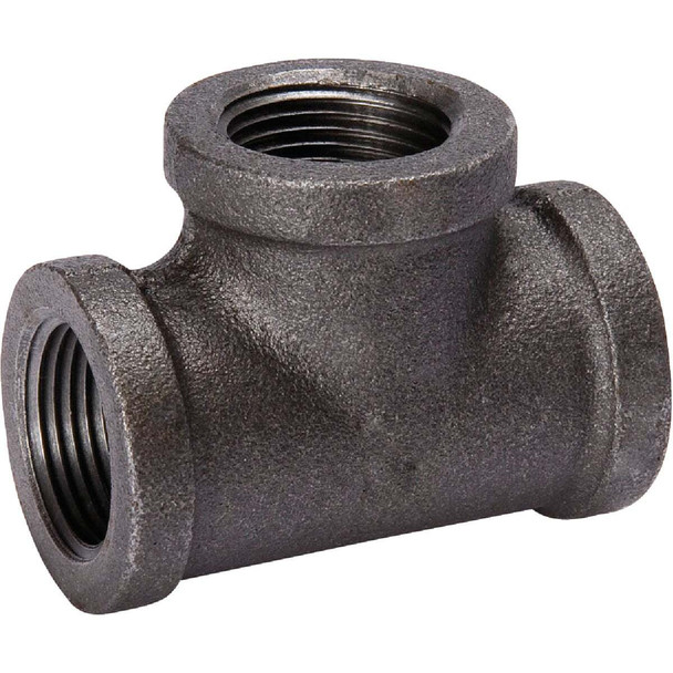 Southland 3/8 In. Standard Malleable Black Iron Tee 520-602HN
