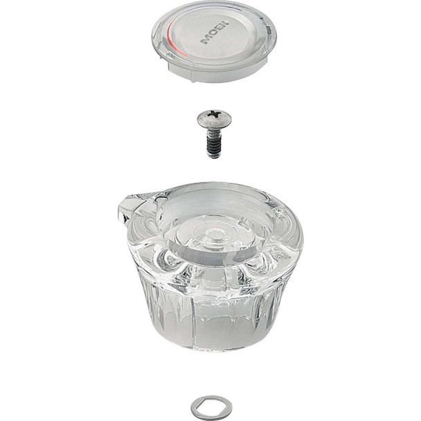 Moen Clear Acrylic Tub & Shower Replacement Faucet Handle 98037