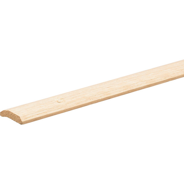 Frost King Unfinished Smooth 1 In. x 6 Ft. Oak Carpet Trim Bar H112UF/6