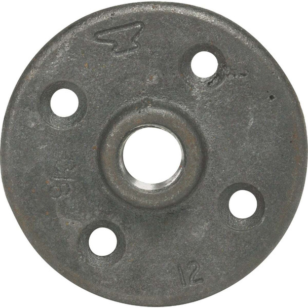 Anvil 1-1/4 In. x 3-5/8 In. Black Iron Floor Flange 8700164000