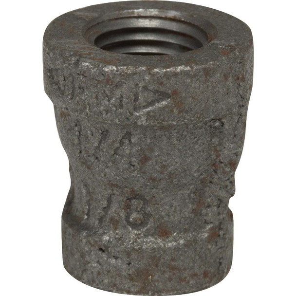Anvil 1/2 In. x 1/4 In. Malleable Black Iron Reducing Coupling 8700134052