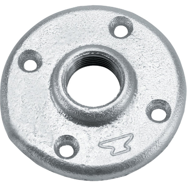 Anvil 1/2 In. Malleable Iron Galvanized Floor Flange 8700164257