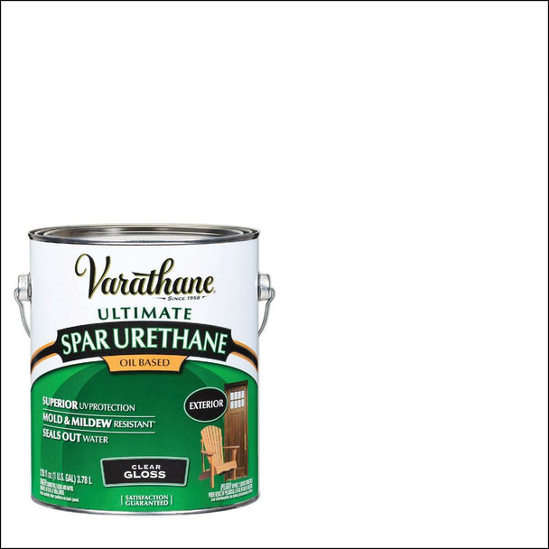 Varathane Gloss Clear Exterior Spar Urethane, 1 Gal. 9231