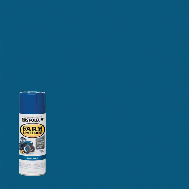 Rust-Oleum 12 Oz. Ford Blue Farm & Implement Spray Paint 280131