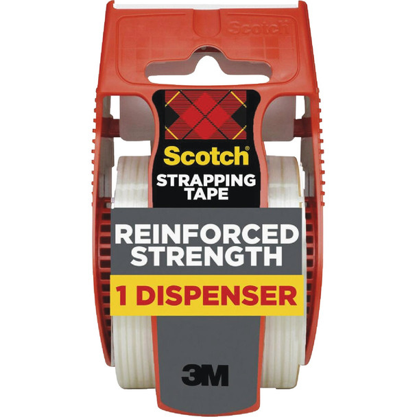 Scotch 2 In. W. x 360 In. L. Heavy-Duty Strapping Tape 50-SR
