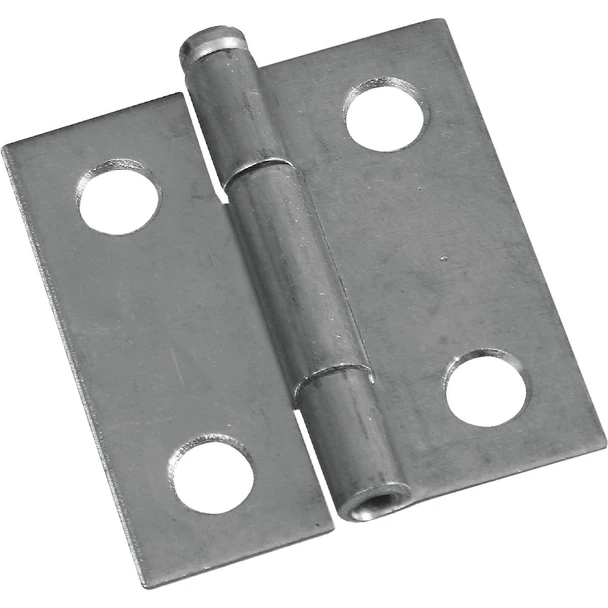 National Hardware 1-1/2 In. Zinc Loose-Pin Narrow Hinge (2-Pack) N141-739