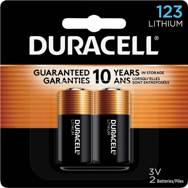 Duracell 123 Ultra Lithium Battery (2-Pack) 21210