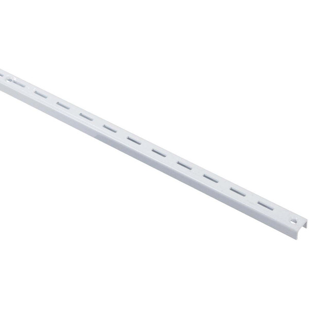 Knape & Vogt 80 Series 72 In. White Steel Adjustable Shelf Standard 80 WH 72