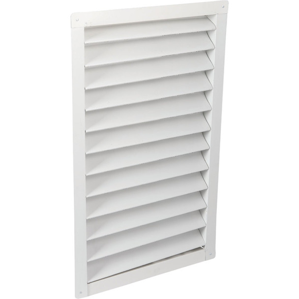 AirVent 14" x 24" Rectangular White Gable Attic Vent 81232 Pack of 6