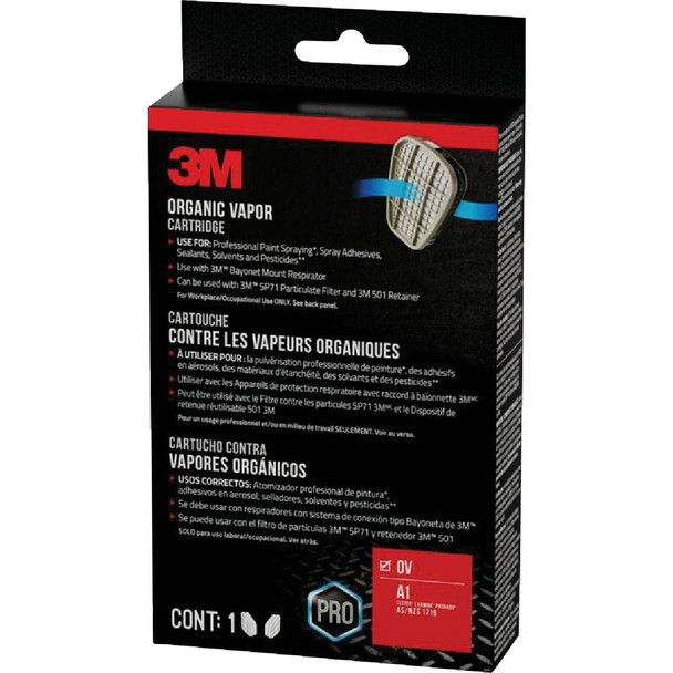 3M OV/P95 Professional Paint Replacement Filter Cartridge (2-Pack) 6001P1-DC