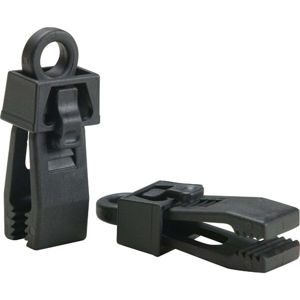 Homax Crocodile Clip Black Nylon Tarp Grabber 5300 Pack of 48