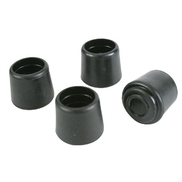 Magic Sliders 1 In. Hi-Tip Rubber Furniture Leg Tip (4-Pack) 97484