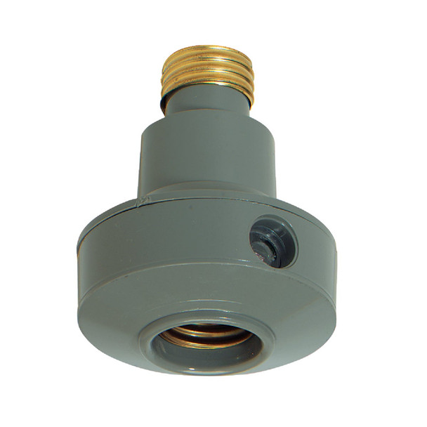 Do it Screw-In Gray Indoor/Outdoor Automatic Photocell Lamp Control 509442