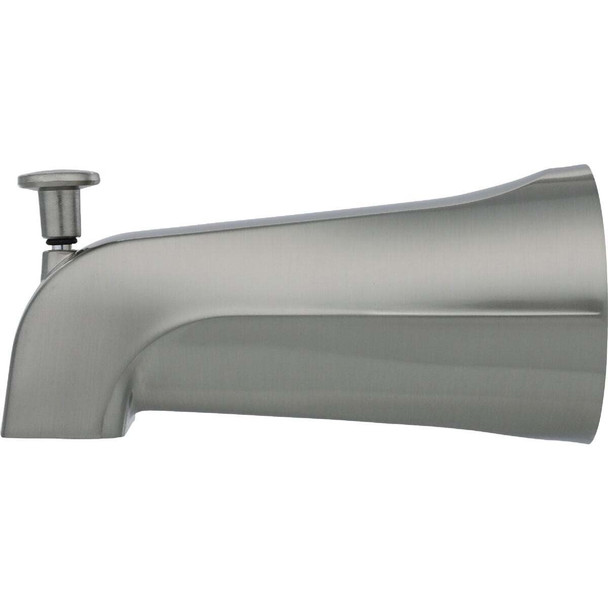 Danco 5 In. Brushed Nickel Bathtub Spout with Diverter 89249