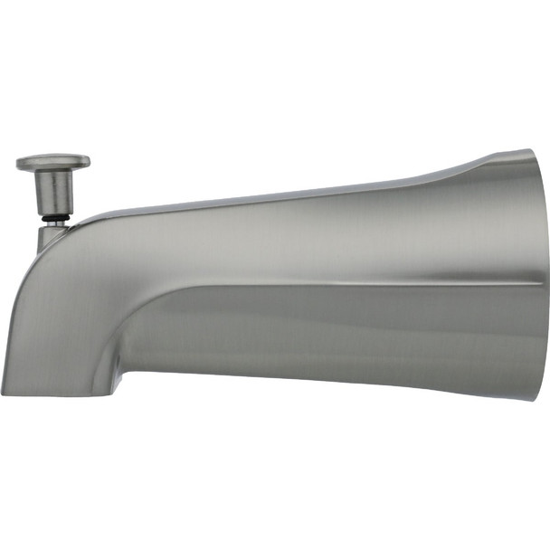 Danco 5 In. Brushed Nickel Bathtub Spout with Diverter 89249