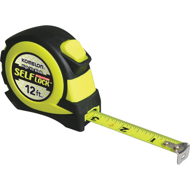 Komelon Evolution 12 Ft. Self-Lock Tape Measure L4812HV