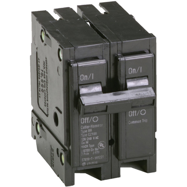 Eaton BR 60A Double-Pole Standard Trip Circuit Breaker BR260