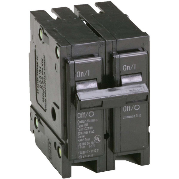Eaton BR 60A Double-Pole Standard Trip Circuit Breaker BR260