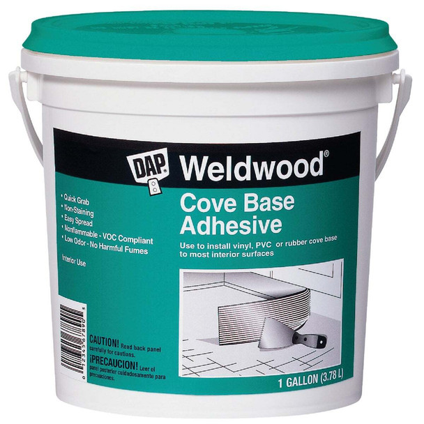 DAP Weldwood Cove Base Adhesive, 1 Gal. 7079825054