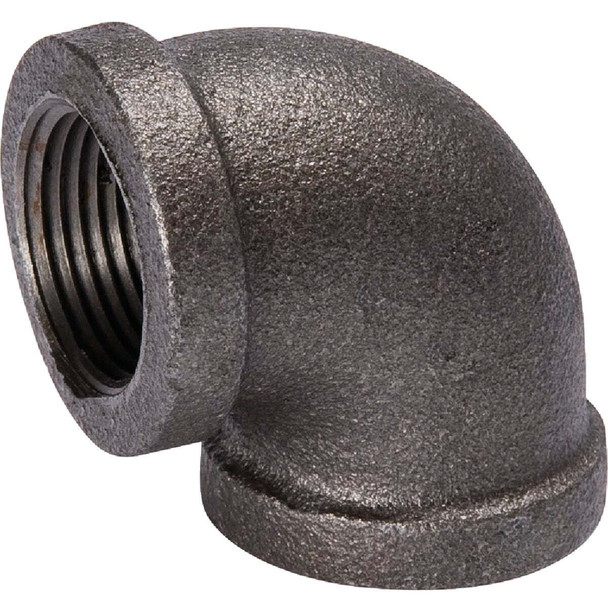 Southland 1/4 In. 90 Deg. Malleable Black Iron Elbow (1/4 Bend) 520-001HN