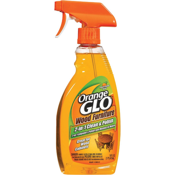 Orange Glo 16 Oz. Wood Furniture Cleaner & Polish 11897