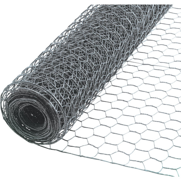 Do it 1 In. x 48 In. H. x 25 Ft. L. Hexagonal Wire Poultry Netting 763993
