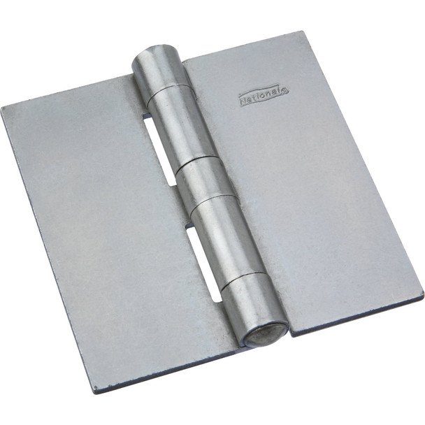 National Hardware 3-1/2 In. Square Plain Steel Weldable Door Hinge N273-912