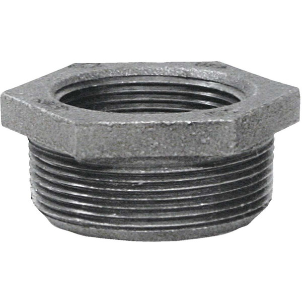 Anvil 2 In. x 1 In. Hexagon Black Iron Bushing 8700129854