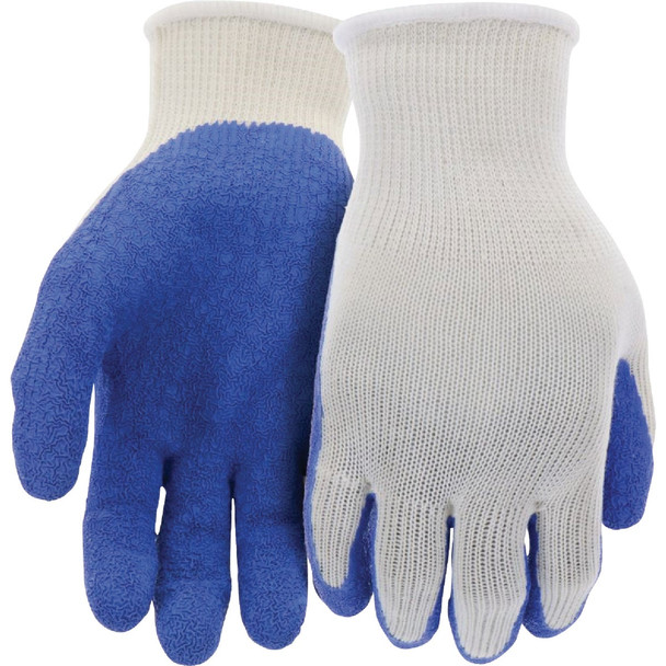Do it Best Men's XL Grip Latex Coated Glove, Blue DB32201-XL