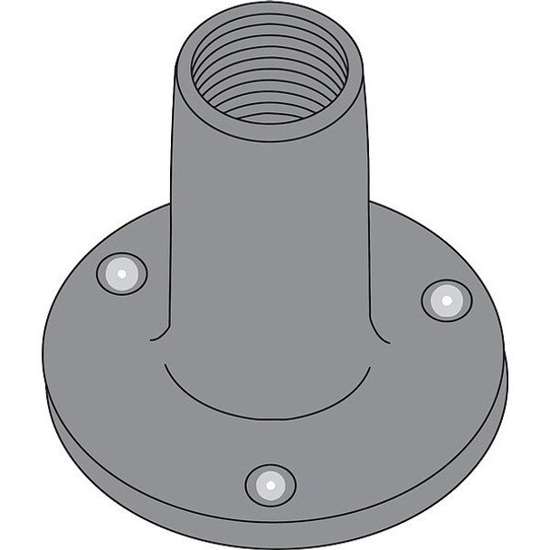 Manufacturer Varies Round Weld Nut,Steel,#10-24,3Proj,50PK 1LAE1 Manufacturer Varies Round Weld Nut,Steel,#10-24,3Proj,50PK 1LAE1