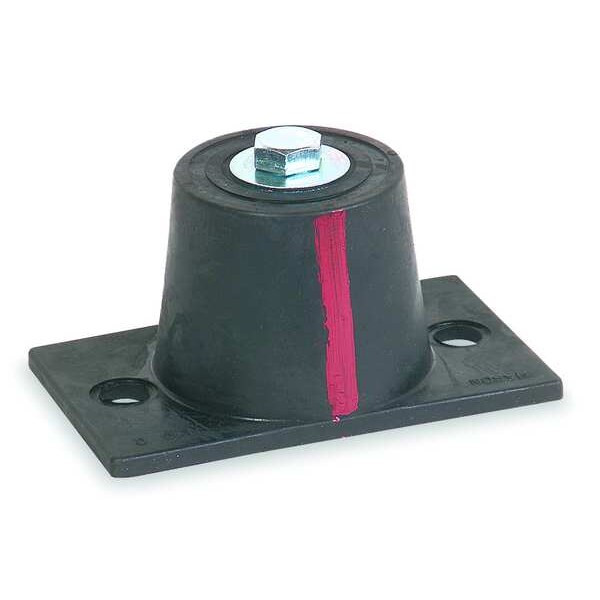 Mason Industries Floor Mount Vibration Isolator,Neoprene 4C988