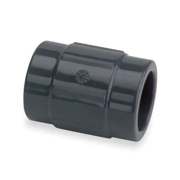 PVC Reducing Coupling, Socket x Socket, 2 in x 1 1/2 in Pipe Size