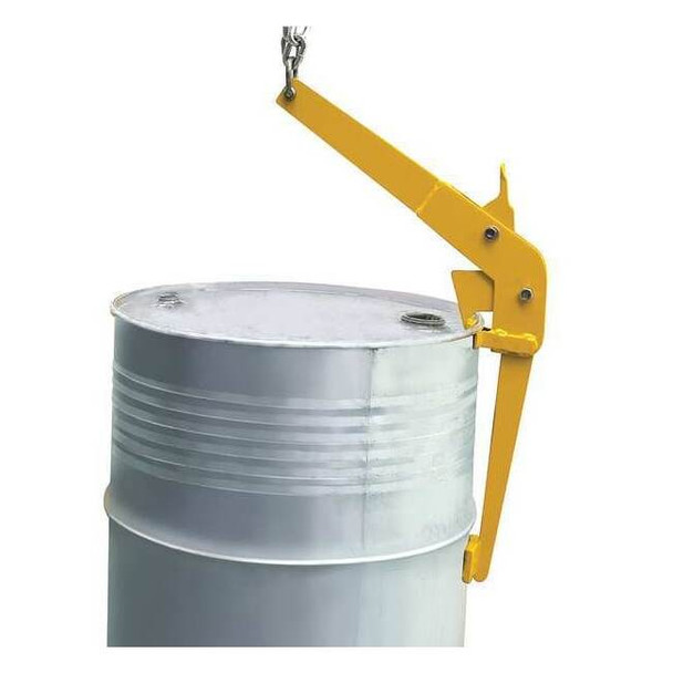 Dayton Drum Lifter,Yellow,Vertical,Steel 30YP26