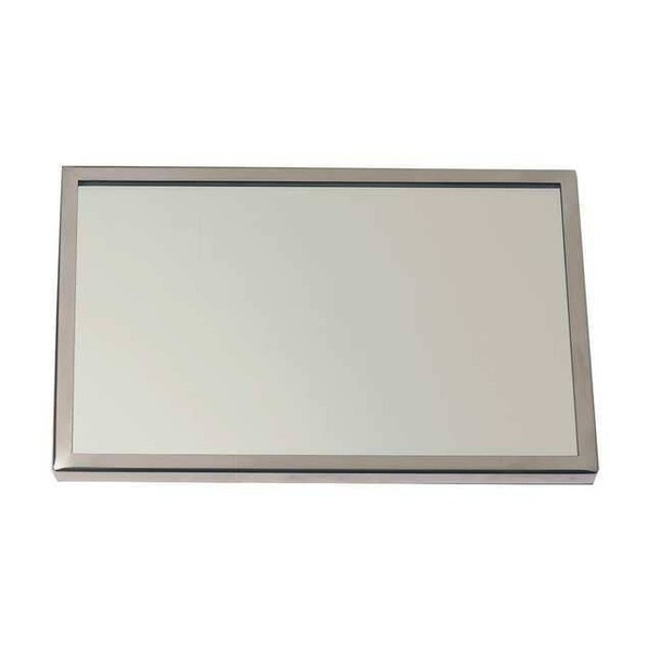 See All Industries 18 in "H x 12 in "W, Framed Mirror, Glass FR1218G