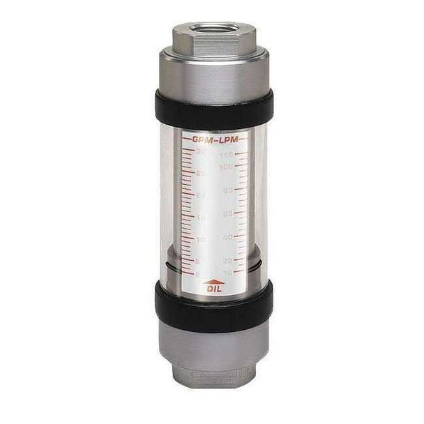 Hedland Flowmeter, GPM/LPM 0.5 - 5.0 / 2-19 H601A-005-HT
